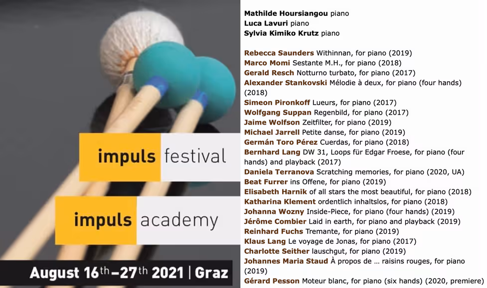 impuls festival flyer
